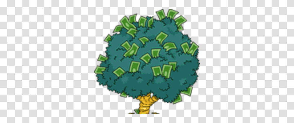 Tapped Out Money Tree Simpsons, Plant, Pine, Vegetation, Graphics Transparent Png