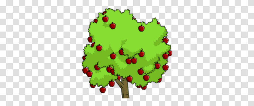 Tapped Out Simpsons Apple Tree, Plant, Birthday Cake, Dessert, Food Transparent Png