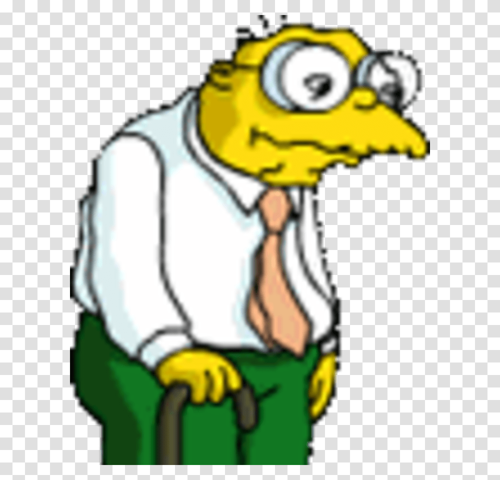 Tapped Out Wiki Old Guy From Simpsons, Person, Outdoors, Worker, Garden Transparent Png