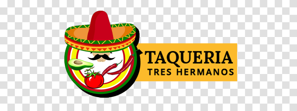 Taqueria Tres Hermanos Mexican Food Citrus Heights Ca, Apparel, Sombrero, Hat Transparent Png