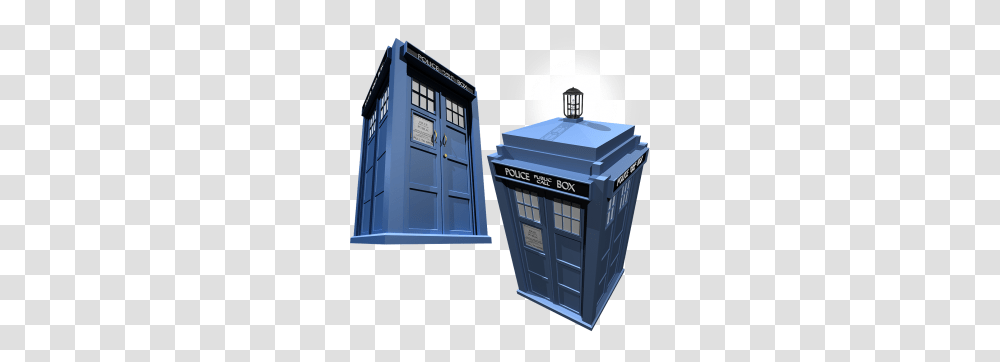 Tardis 3d Illustration Waste Container, Mailbox, Letterbox, Tin, Can Transparent Png