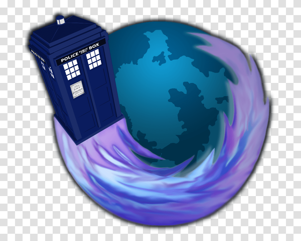 Tardis Firefox Icon Doctor Who .ico, Sphere, Helmet, Apparel Transparent Png