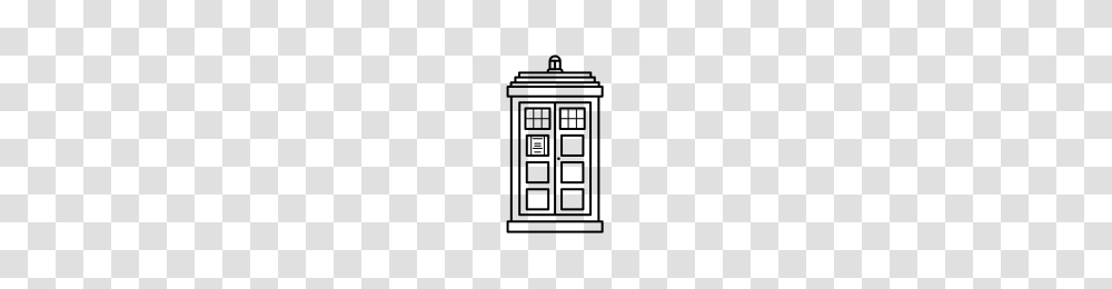 Tardis Icons Noun Project, Gray, World Of Warcraft Transparent Png