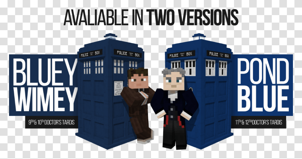 Tardis Interior Minecraft 12th Doctor, Phone Booth Transparent Png