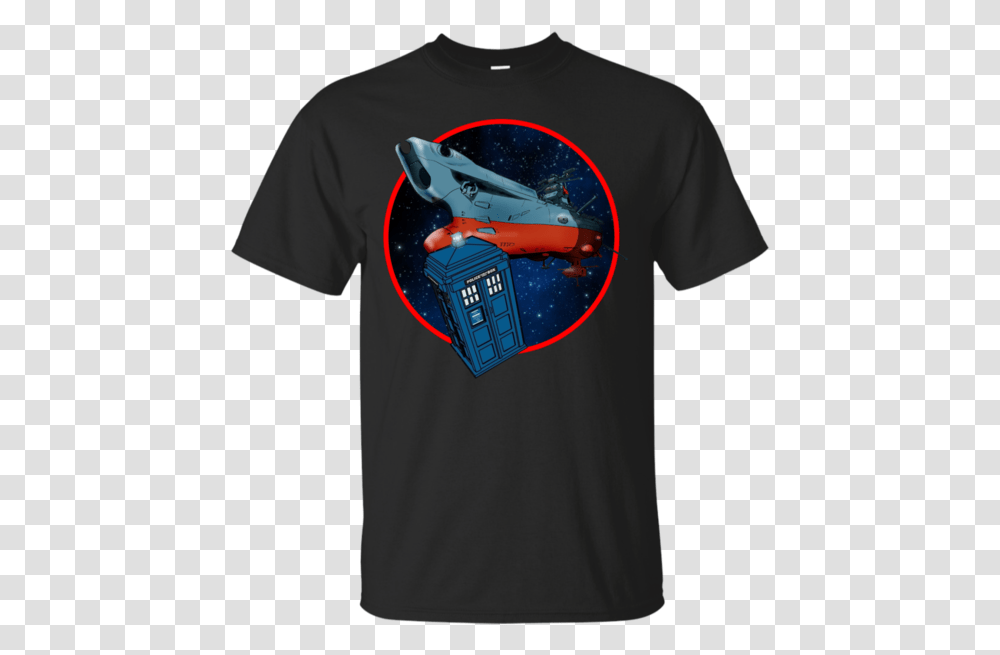Tardis Space Battleship Yamato T Shirt Amp Hoodie Kids Max Fleischer Superman T Shirt, Apparel, T-Shirt, Sleeve Transparent Png
