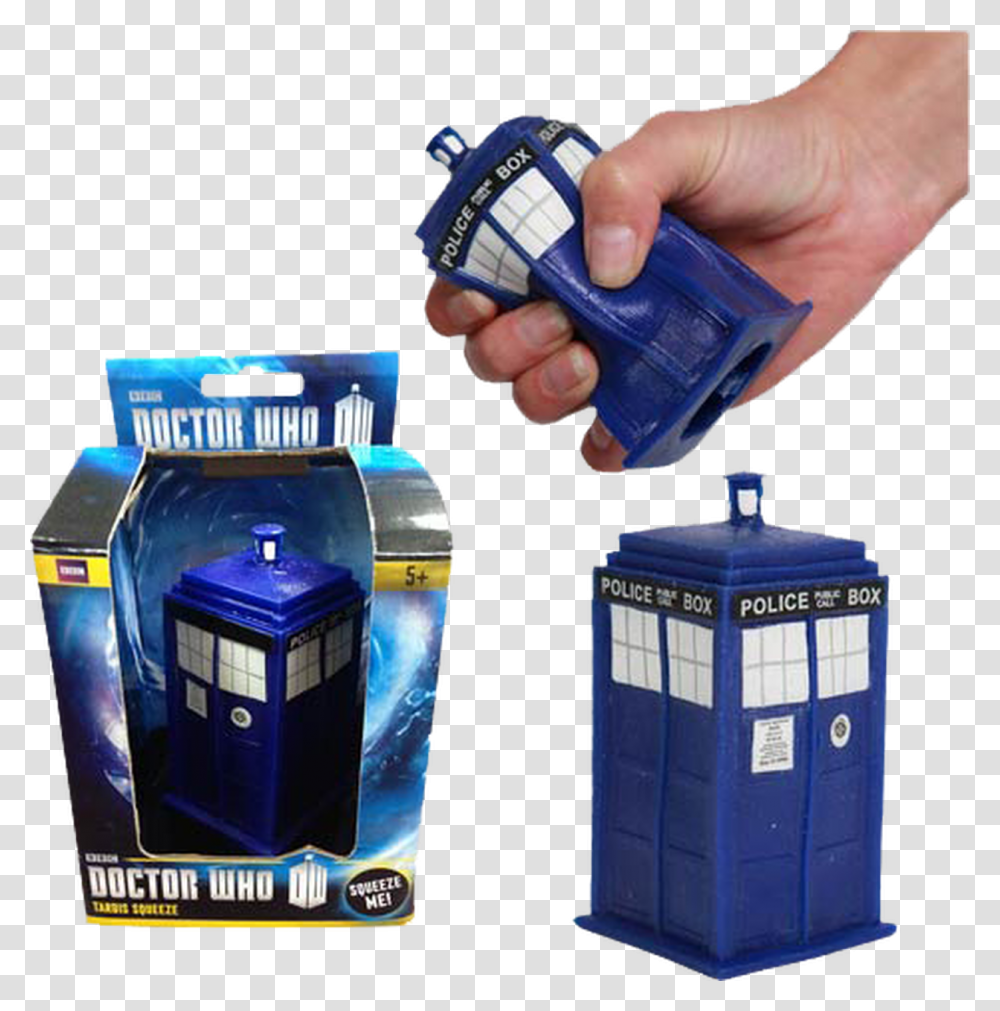 Tardis Stress Toy Wowdw Doctor Who Merchandise Tardis, Person, Human, Arcade Game Machine Transparent Png