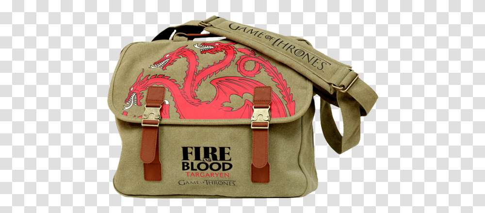 Targaryen Sigil Canvas Messenger Bag Game Of Thrones Canvas Messenger Bag, Handbag, Accessories, Accessory, Purse Transparent Png