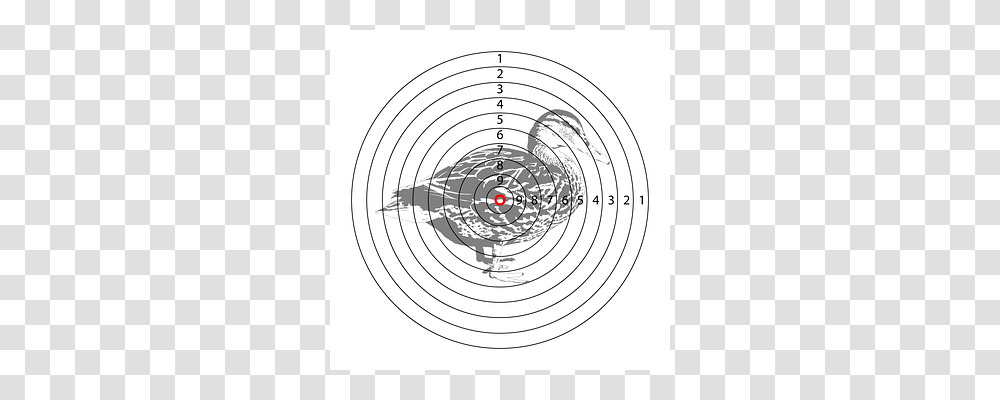 Target Shooting Range, Spiral Transparent Png