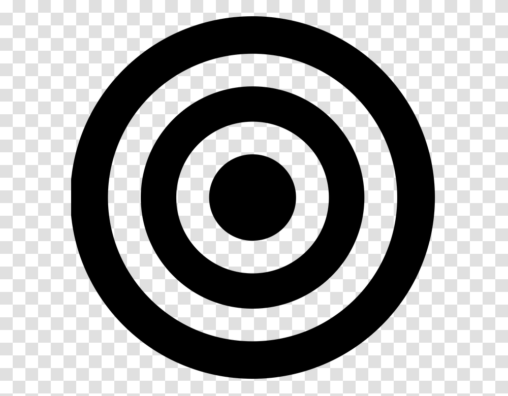 Target Black And White Email Logo, Gray, World Of Warcraft Transparent Png