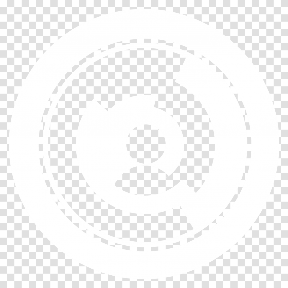 Target Black White Circle, Logo, Trademark, Number Transparent Png
