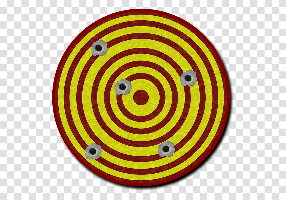 Target Clipart Target Shooting, Rug, Shooting Range, Armor, Spiral Transparent Png