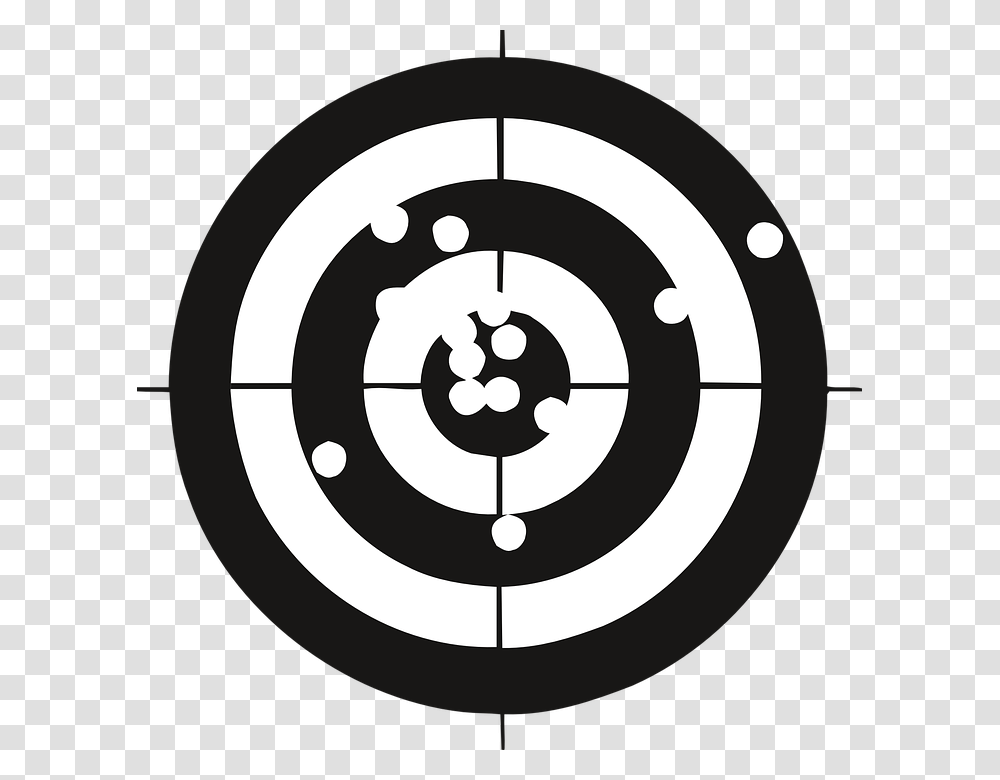 Target Crosshair Bullet Openings Competition Shooting Target And Blood, Shooting Range, Sport, Sports Transparent Png