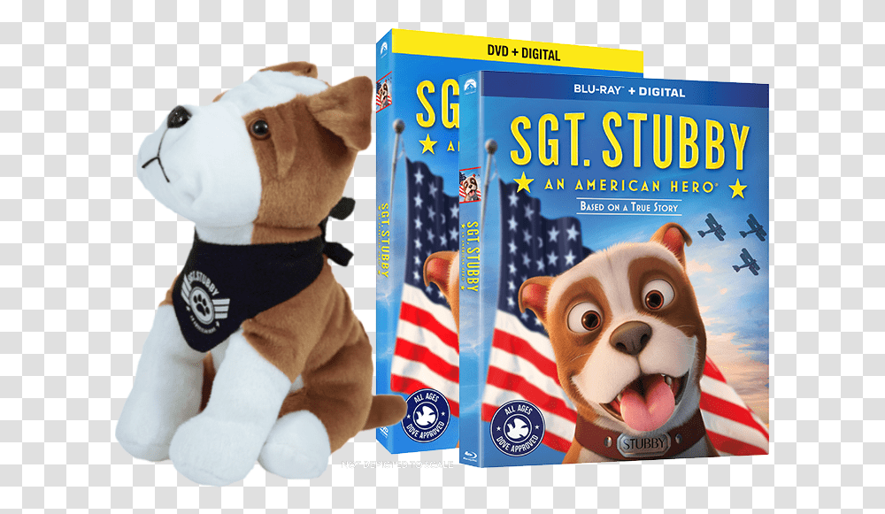 Target Dog Sgt Stubby An American Hero Poster, Toy, Dvd, Disk, Plush Transparent Png