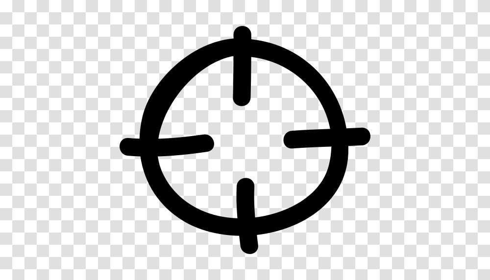 Target Hand Drawn Circle Icon, Gray, World Of Warcraft Transparent Png