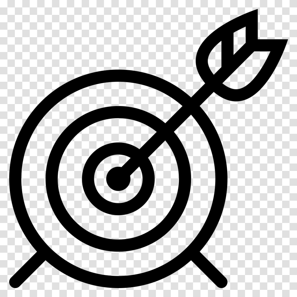 Target Icon Darts Icon, Spiral, Rug, Shooting Range Transparent Png