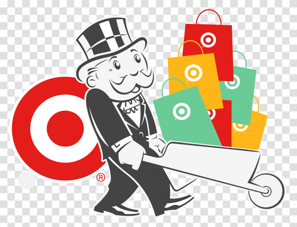 Target In Prizes Monopoly Game At Mcdonald Clipart, Performer, Number Transparent Png