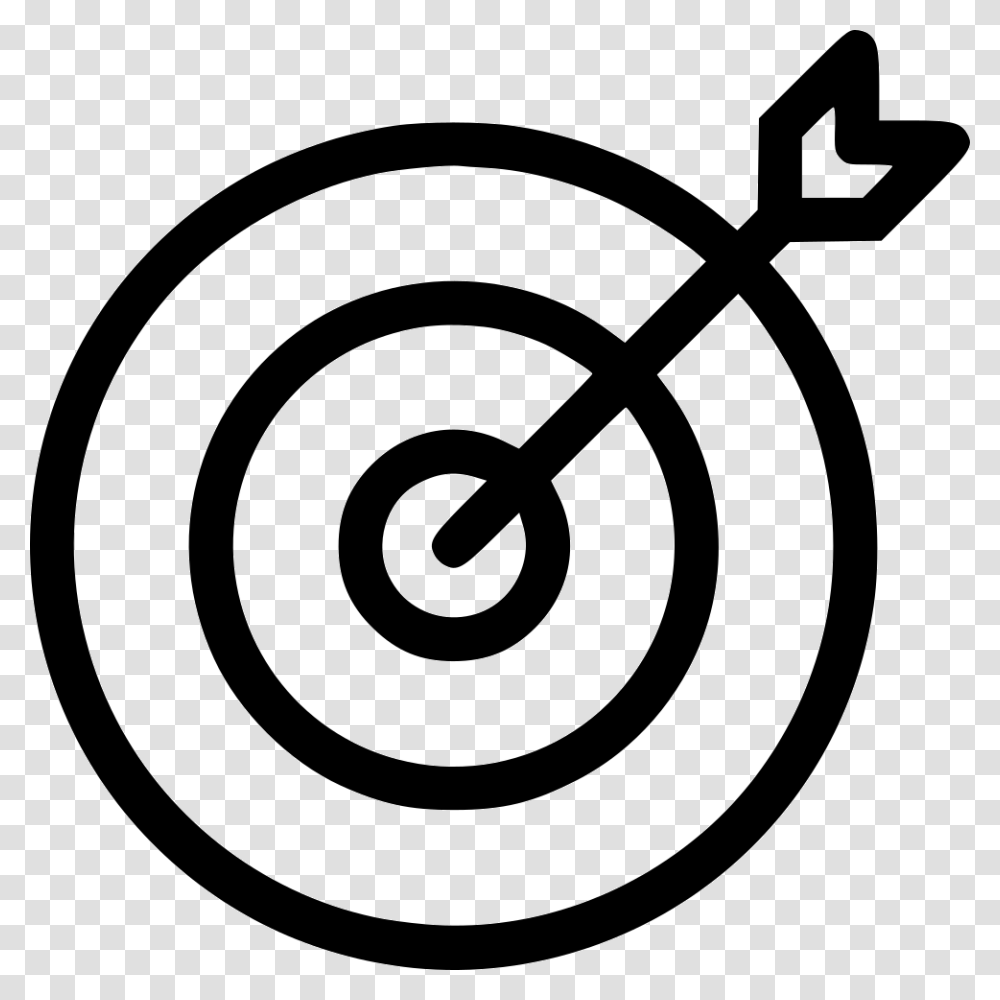 Target Svg Aim Goals Icon Goal Icon, Spiral, Rug, Coil Transparent Png