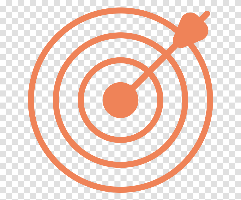 Target Target Icon Orange, Spiral, Coil, Rug, Photography Transparent Png