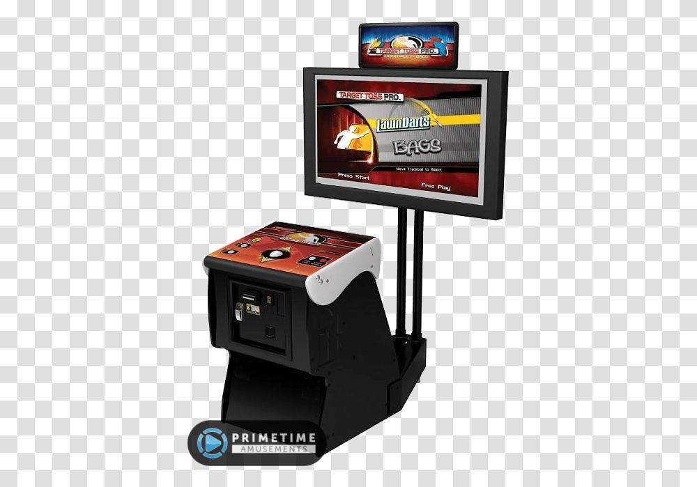 Target Toss Pro Amp Lawn Darts Video Game By Incredible Golden Tee 2010, Monitor, Screen, Electronics, Display Transparent Png