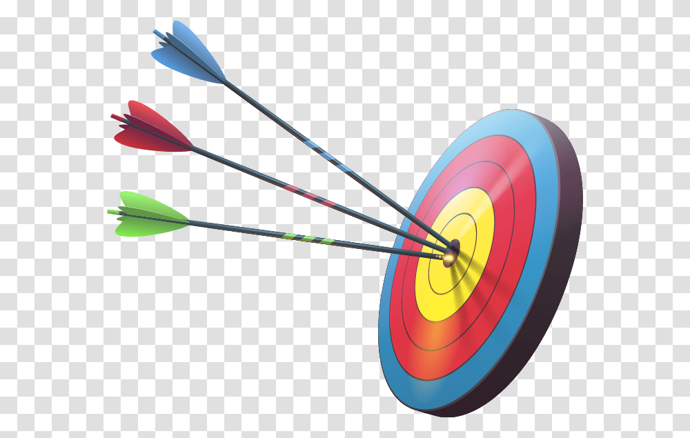 Target With Arrow Clipart Archery, Darts, Game Transparent Png