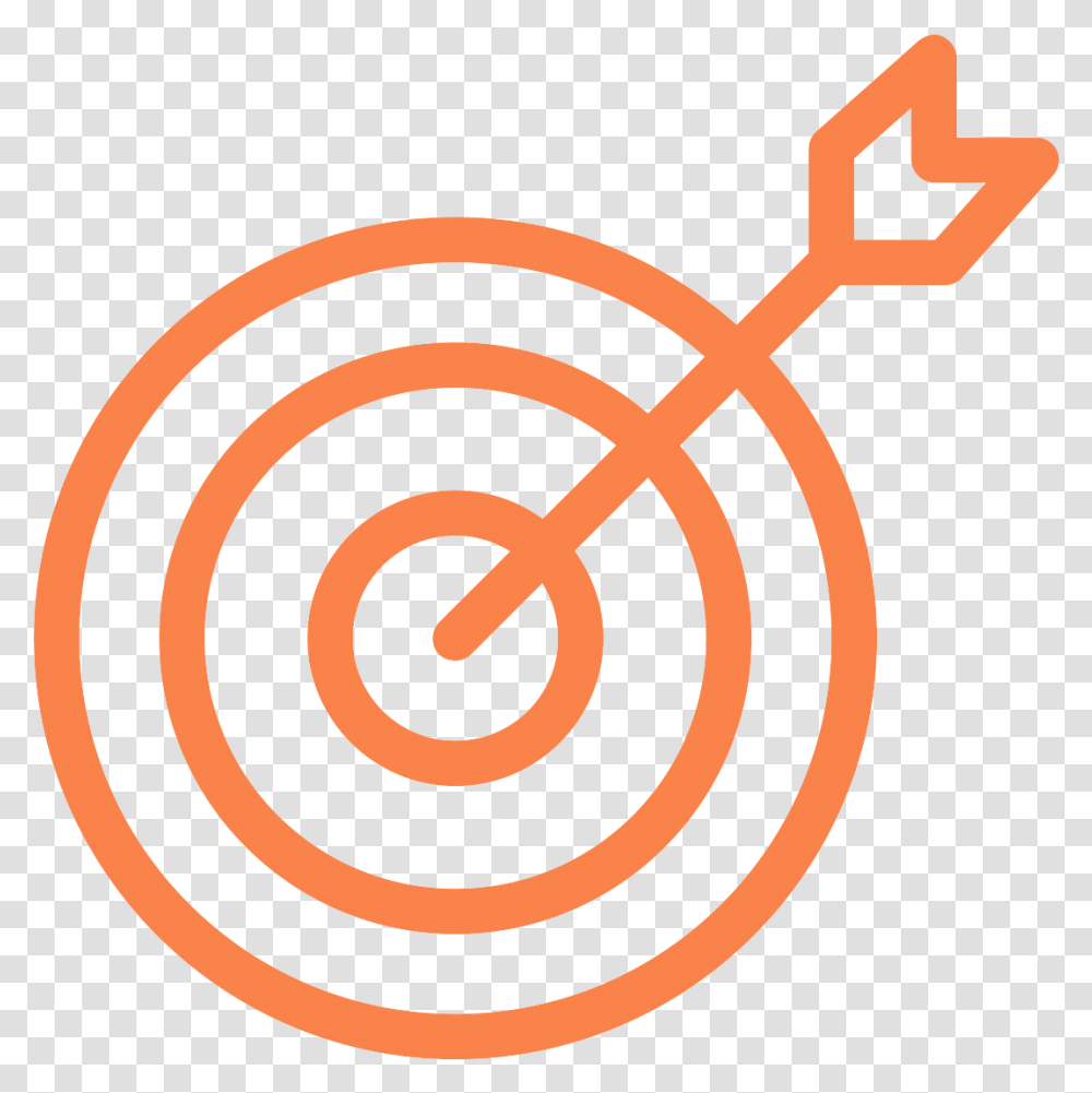 Target With Arrow Icon, Spiral, Sweets, Food Transparent Png