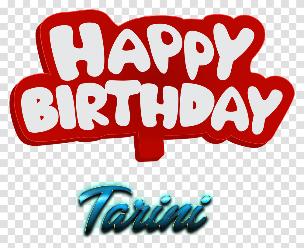 Tarini Happy Birthday Name Logo Rishi Names, Label, Food, Plant Transparent Png