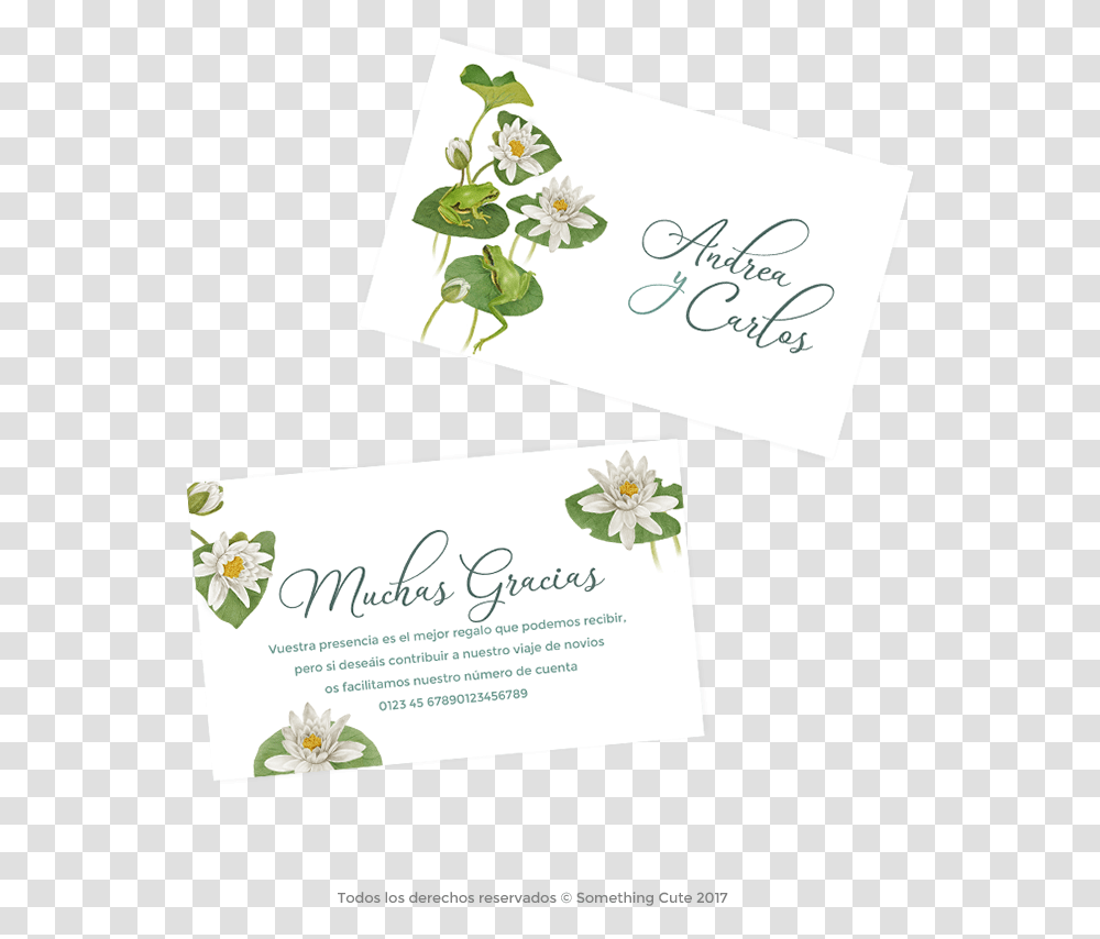 Tarjeta Lista De Regalo Boda, Paper, Business Card, Floral Design Transparent Png