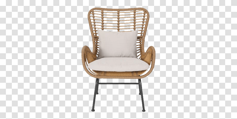 Tarnowski Wicker Patio Chair With Cushions Light Brown Beige Set Of 2 Light Wicker Patio Furniture, Armchair Transparent Png