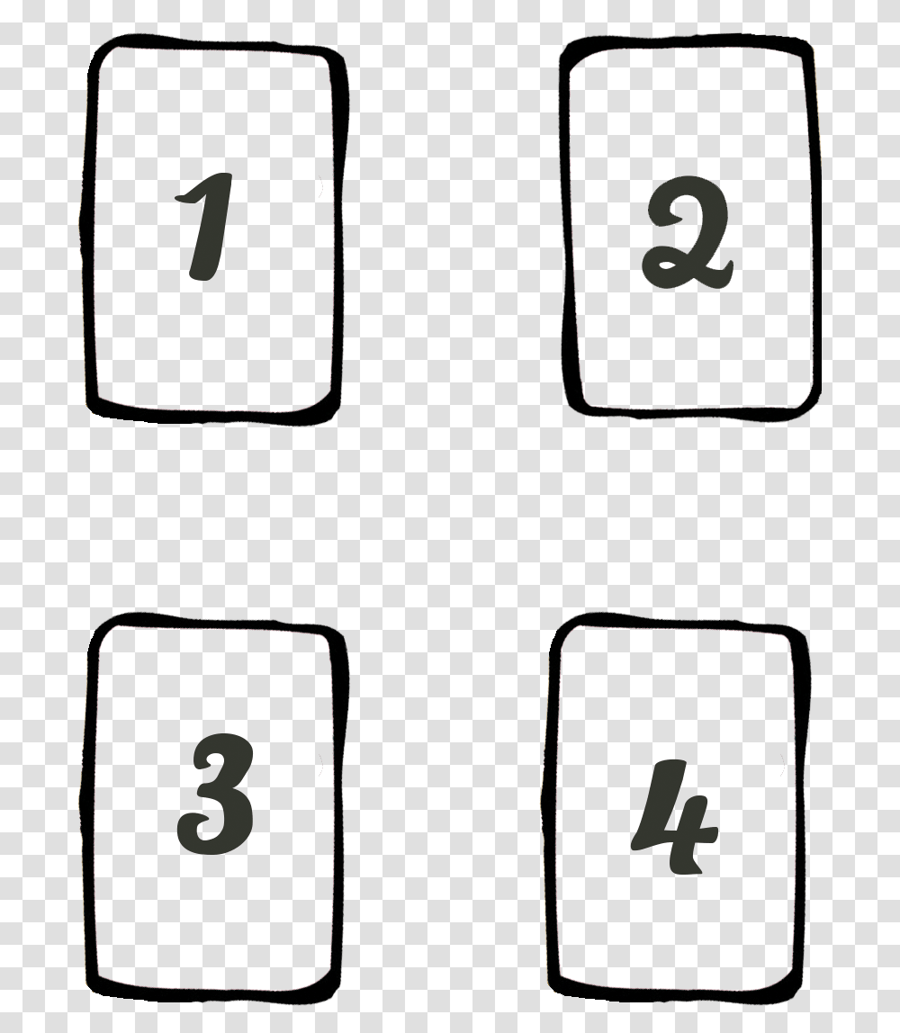 Tarot For A Red Queen, Number, Alphabet Transparent Png