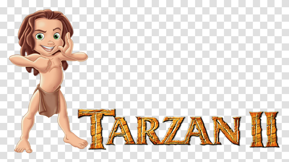 Tarzan Ii Image Tarzan 2, Person, People, Alphabet Transparent Png