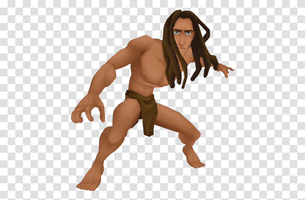Tarzan Kingdom Hearts Wiki Fandom Does Tarzan Have Dreads, Person, Clothing, Diaper, Toy Transparent Png