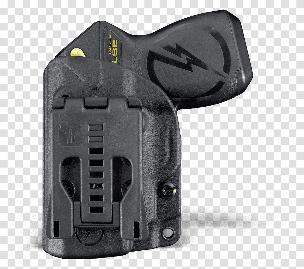 Taser Pulse Angled Back Handgun Holster, Camera, Electronics, Adapter, Video Camera Transparent Png