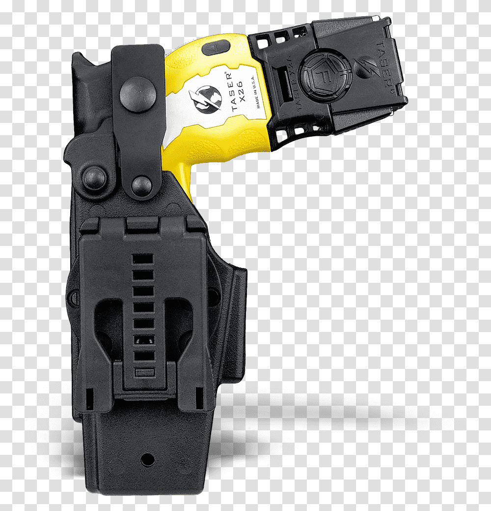 Taser X26 Back Airsoft Gun, Power Drill, Tool, Weapon, Weaponry Transparent Png