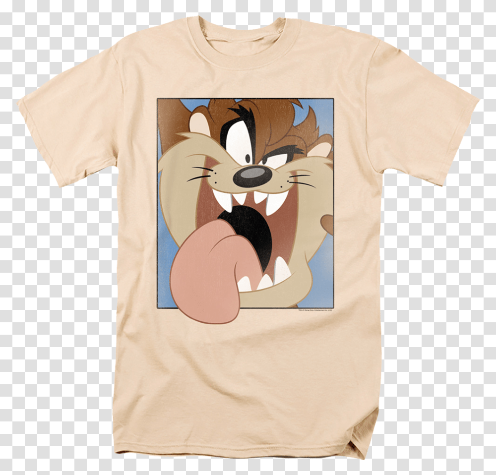 Tasmanian Devil Looney Tunes T Shirt Tasmanian Devil, Apparel, T-Shirt, Mammal Transparent Png