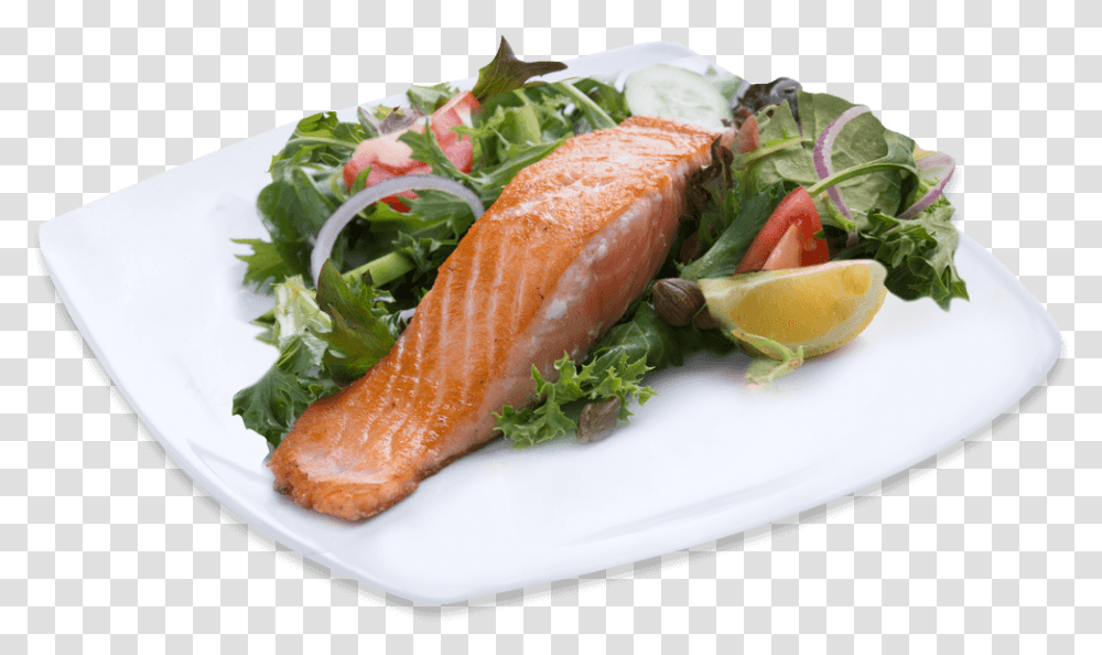 Tasmanian Salmon Sashimi, Plant, Seasoning, Food, Produce Transparent Png