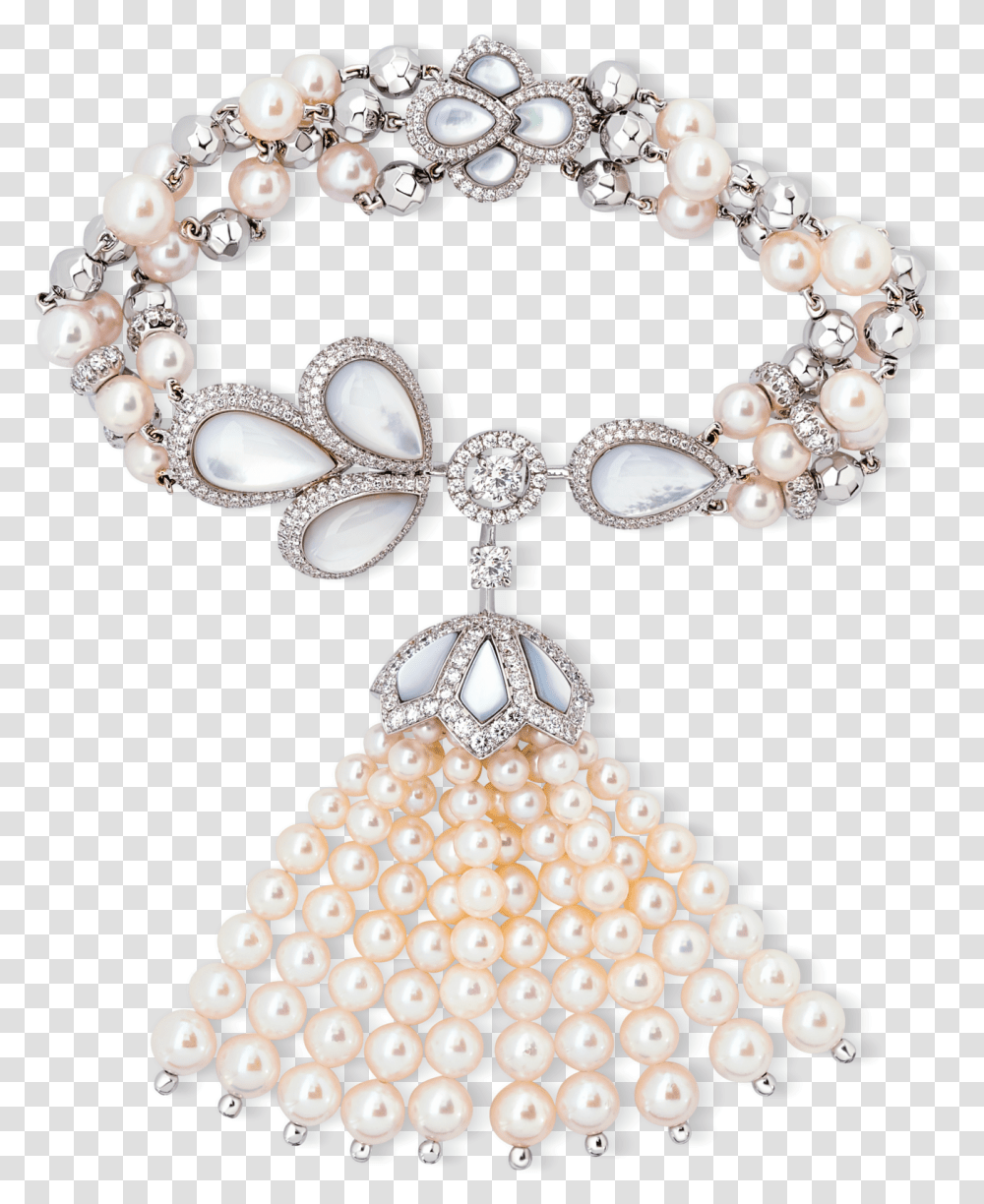 Tassel Tassel Bracelet With Akoya Pearl Add To Wishlist Necklace, Accessories, Accessory, Jewelry, Brooch Transparent Png
