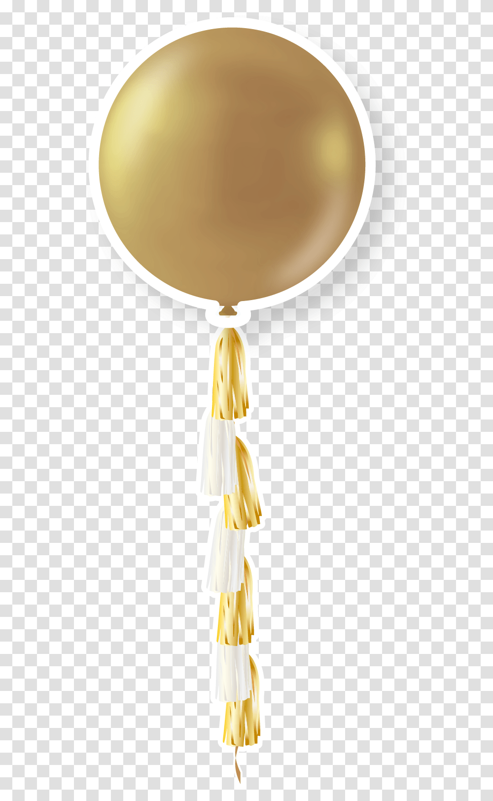 Tassels 36 Golden Balloon, Lamp, Food, Pasta Transparent Png