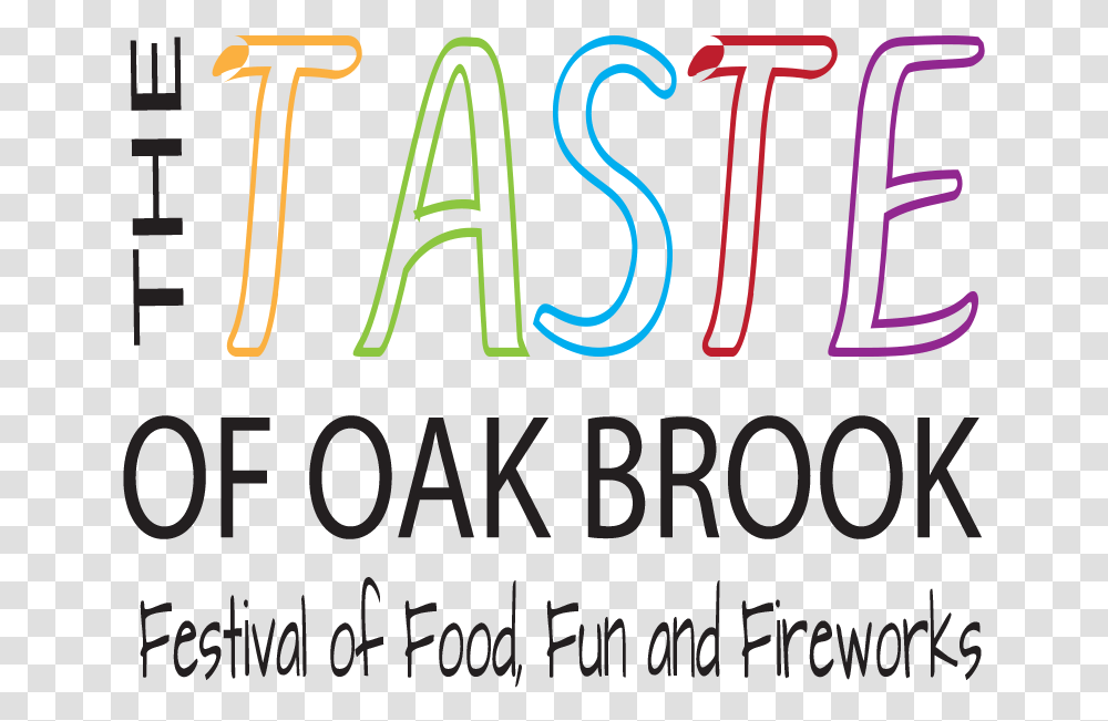 Taste Of Oak Brook, Light, Alphabet, Neon Transparent Png
