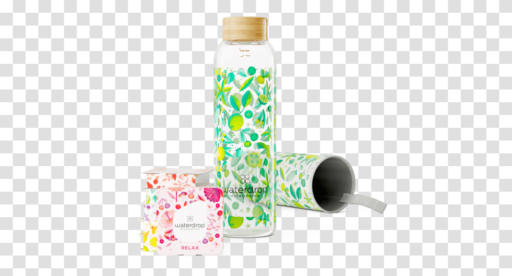 Taster Pack With Bottle Water Drop Relax Bottle, Cylinder, Plant, Shaker Transparent Png