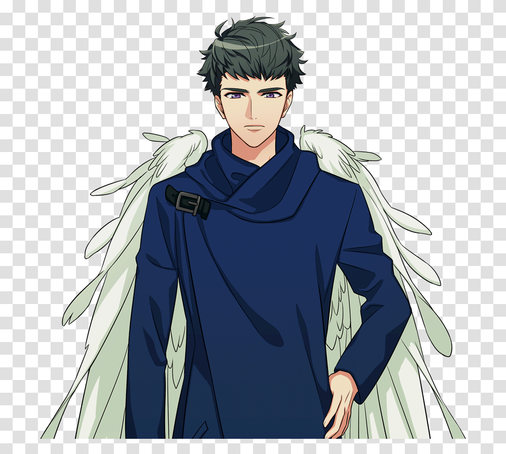 Tasuku Serious R Angel Boy Anime, Clothing, Apparel, Person, Human Transparent Png