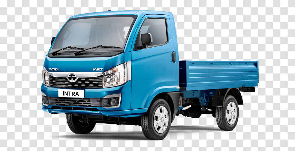 Tata Intra V20 Lh Side View Tata Intra V20 Specification, Truck, Vehicle, Transportation, Van Transparent Png