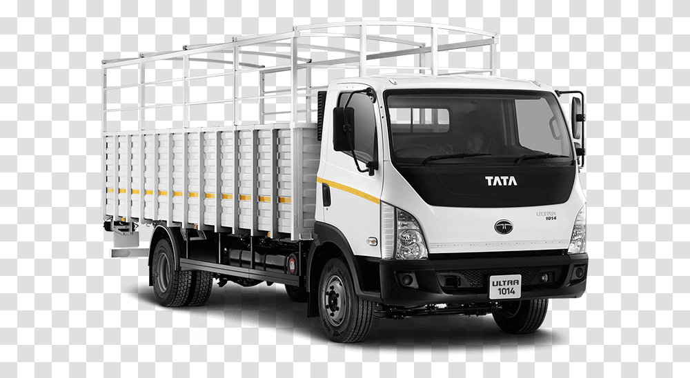 Tata Ultra 1014 Truck Rh Side Tata Ultra 1014 Price, Vehicle, Transportation, Trailer Truck, Person Transparent Png