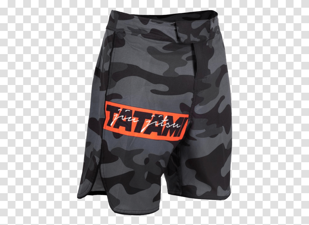 Tatami Fightwear Red Bar Camo Mma Shorts Board Short, Apparel, Sleeve, Military Transparent Png