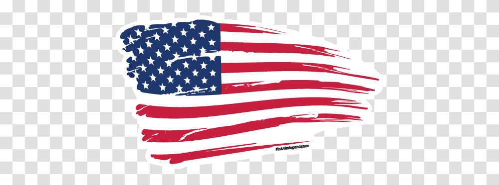 Tattered American Flag America Flag Background Transparent Png