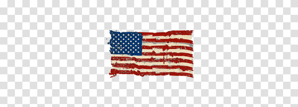 Tattered American Flag, Rug Transparent Png