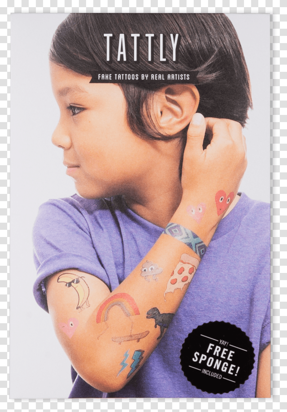 Tattly Kids Tattoo, Skin, Arm, Person, Human Transparent Png