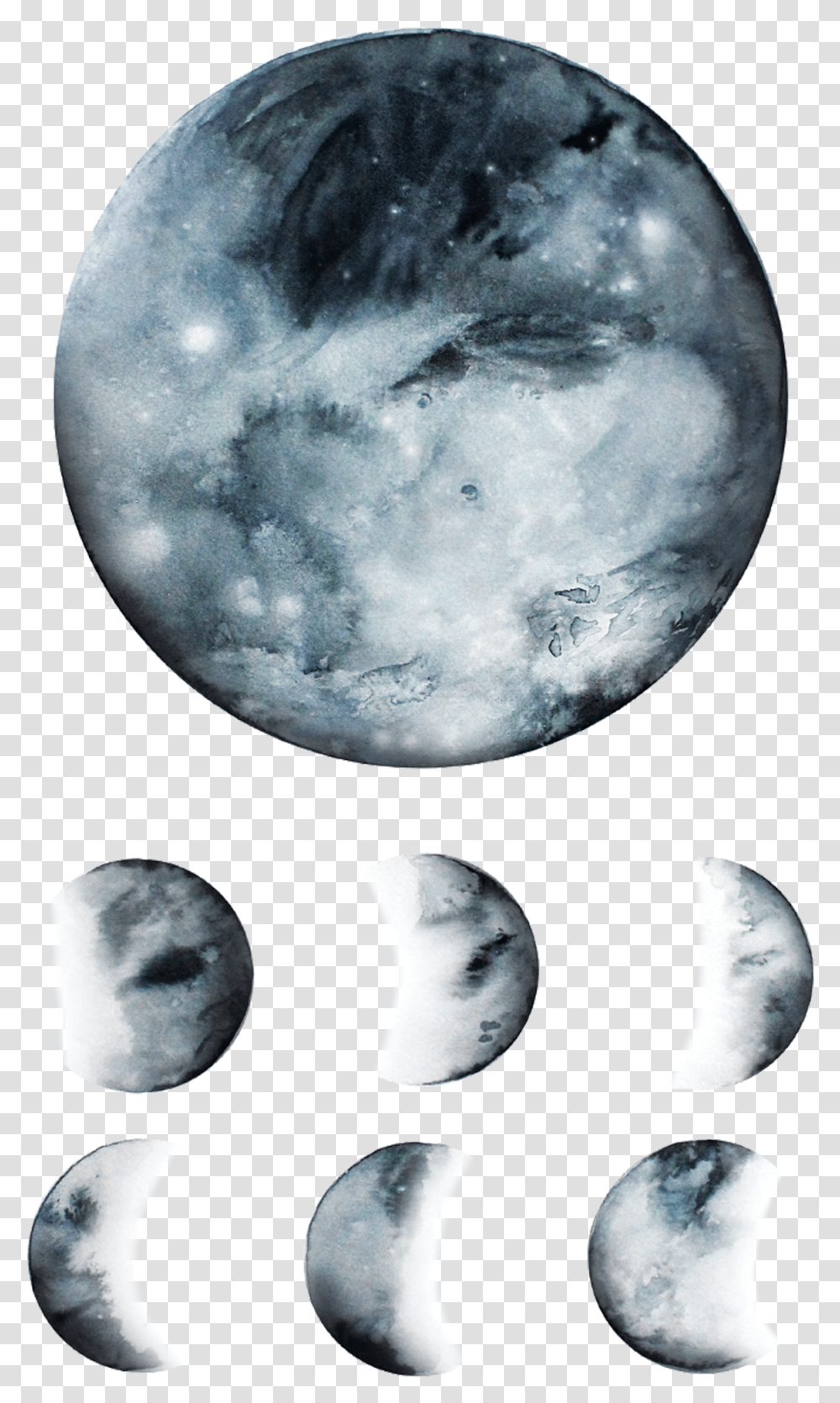 Tattly, Moon, Outer Space, Night, Astronomy Transparent Png