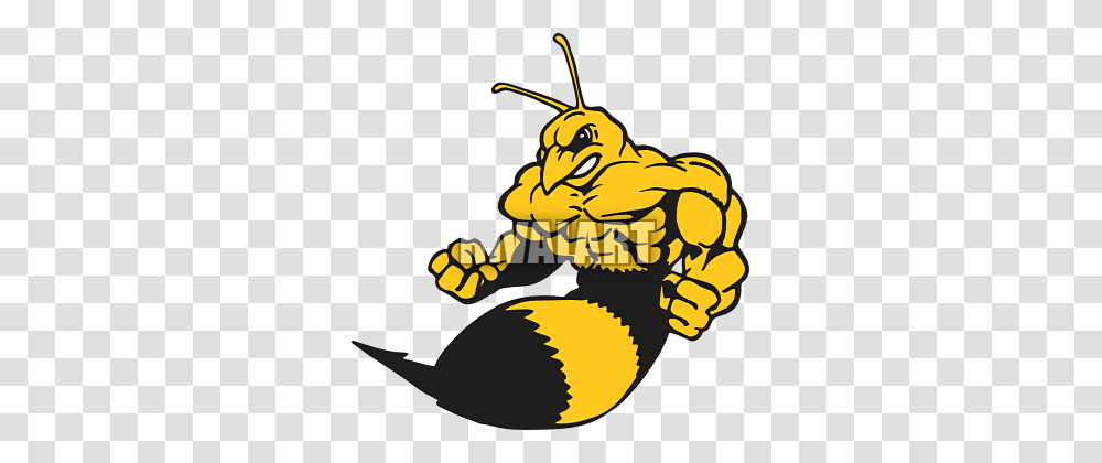 Tattoo Bee Clipart Explore Pictures, Animal, Wasp, Insect, Invertebrate Transparent Png