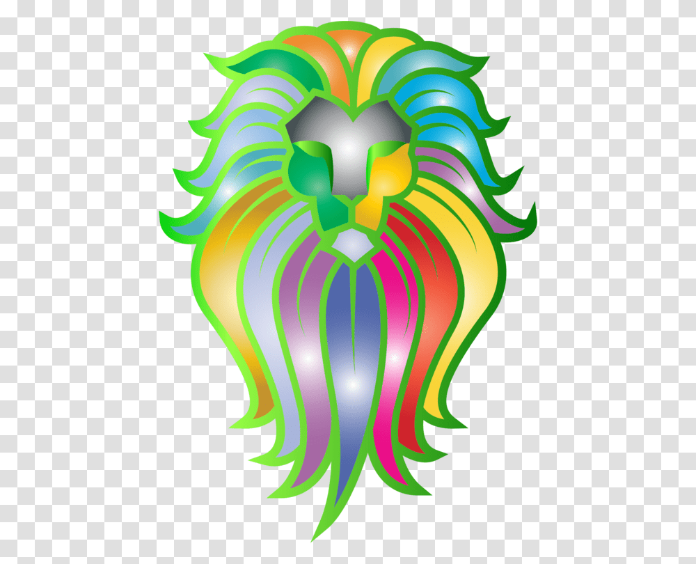 Tattoo Clip Art Lion Computer Icons, Dragon, Light, Sea Life Transparent Png