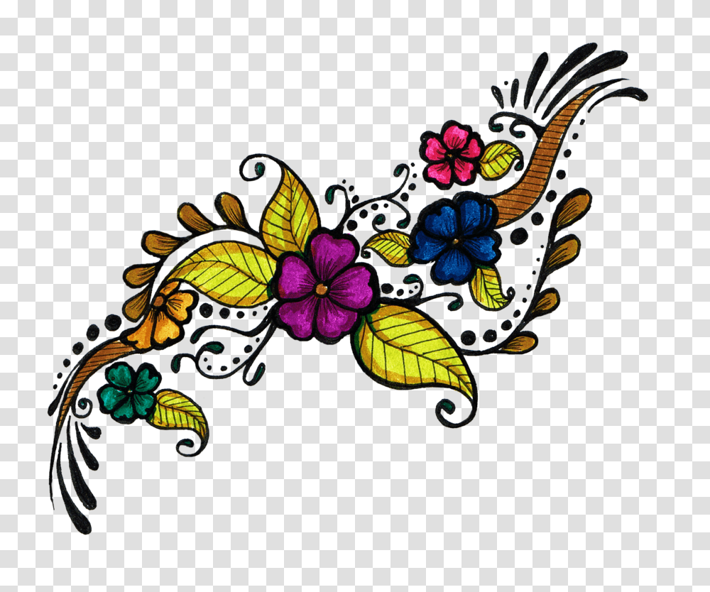 Tattoo Design, Floral Design, Pattern Transparent Png